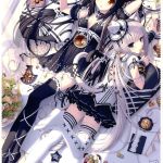 sayori,ideolo,group,stockings,nakadashi,full color,yuri,ffm threesome,catgirl,lingerie,fingering,bisexual,gothic lolita